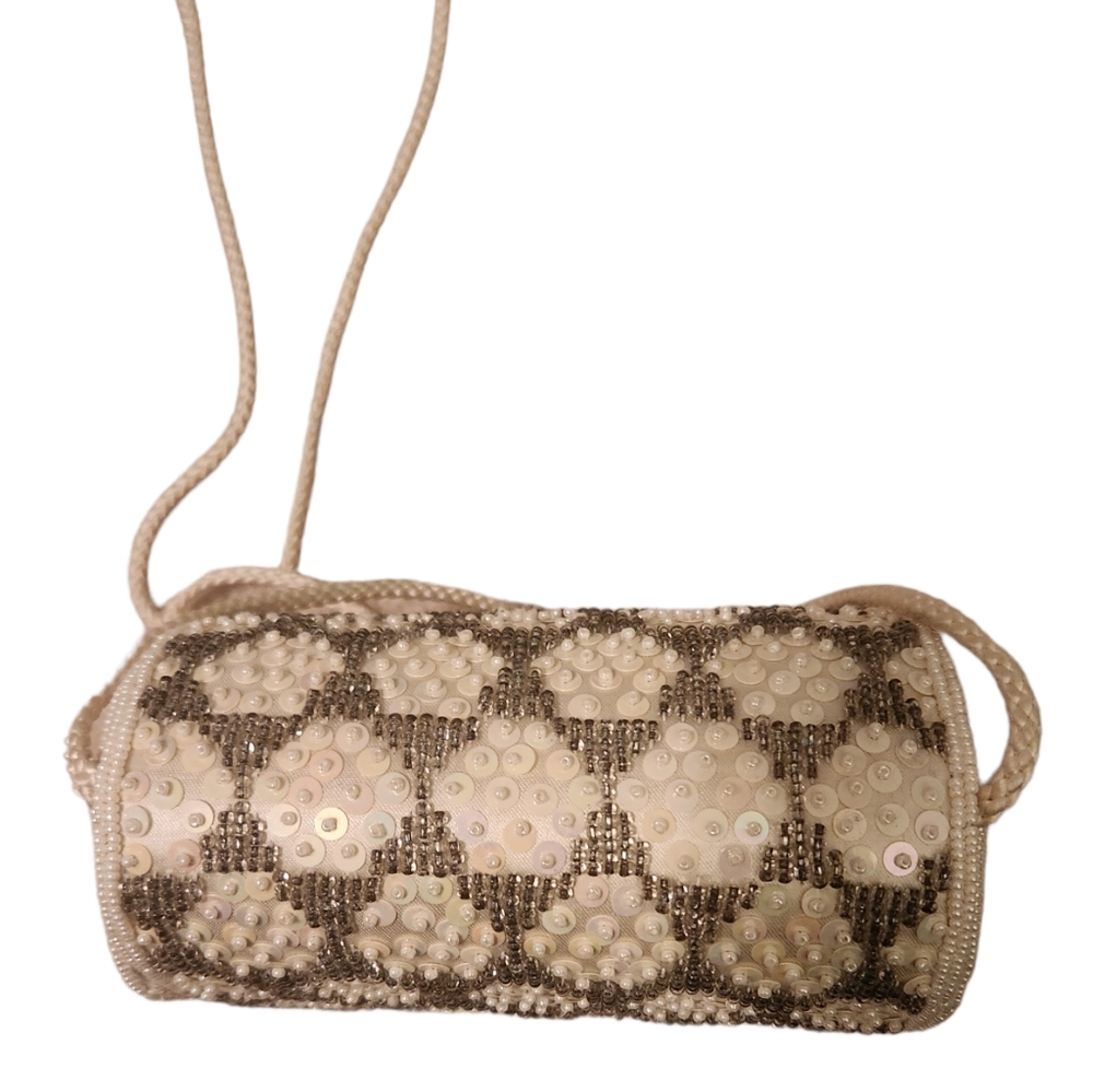 Inge Christopher Beaded Sequin Box Style Clutch P… - image 8
